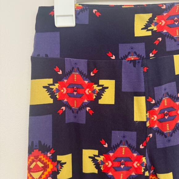 Lularoe OS Leggings, Aztec Print - Picture 4 of 6
